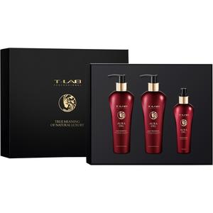 Шампунь T-LAB Professional Ritual Set, Duo Shampoo 300 ml + Duo Treatment 300 ml + Oil Elixir Superior 150 ml / 1 Stk.