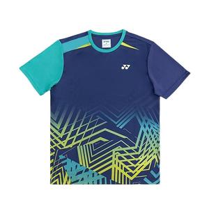 Футболка для бадминтона Unisex Crew Neck Moderate YONEX, spectral синий