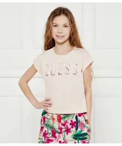 Футболка Regular fit Guess, розовый