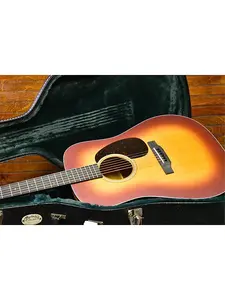 Martin D18 Satin Amber Burst с футляром