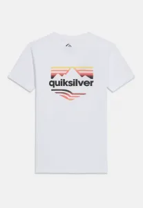 Футболка унисекс с принтом «горизонт» Quiksilver, White