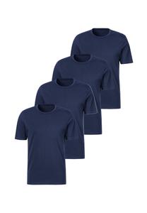 Майка/рубашка с короткими рукавами, набор из 4 базовых шт s.Oliver, цвет Marine