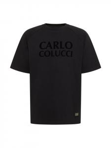 Футболка Ermolli черного цвета Carlo Colucci