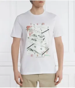 Футболка Te_Кассета regular fit Boss Orange, белый