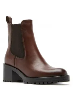 Женские ботильоны Winnie на блочном каблуке La Canadienne, коричневый