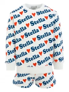 Спортивный костюм с принтом Stella McCartney Kids, белый