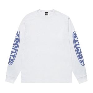 Футболка Stussy Pill Long-Sleeve Tee, White