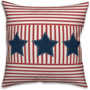 Creative Products Декоративная подушка Stars and Ticking Stripes Stars and Ticking Stripes