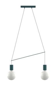 Подвесной светильник Lumicom Kelly, 12x6x12 см, синий