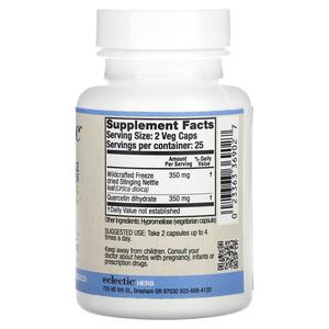 Крапива Кверцетин Eclectic Institute, без глютена, 90 растительных капсул