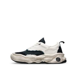 VESSEL Immortal Shoes противоскользящие и износостойкие низкие кроссовки для скейтбординга, увеличивающие рост, унисекс XVESSEL, Black White