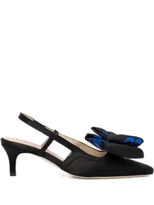 Туфли-лодочки Anita с открытой пяткой Custommade, черный