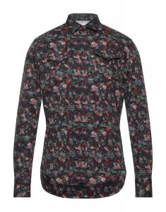 Рубашка Aglini, темно-коричневый