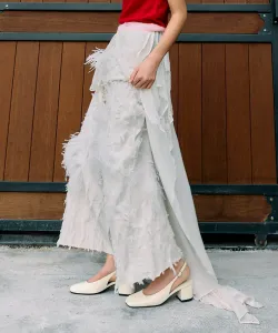 Туфли-лодочки Danni на лакированном каблуке с открытой пяткой Charles & Keith, цвет Chalk