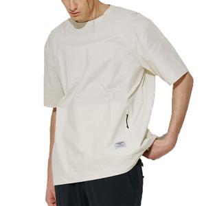 Футболка унисекс TREKSTA, серо-белый