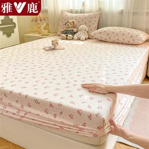 Yalu Простыня на резинке 90х200 см из хлопка, дышащая, Belle Huda