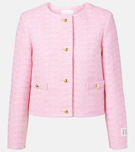 Пиджак из хлопкового твида Patou, Primrose Pink