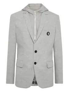 Блейзер с капюшоном Billionaire, серый