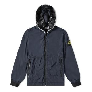 Куртка nylon-tc hooded jacket 'navy' Stone Island, синий