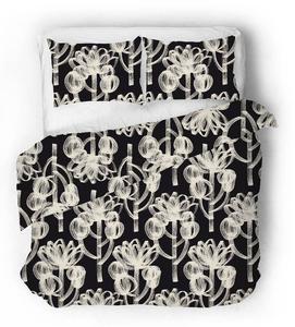 Сатиновое постельное белье Sense Eight TROPHY, черный - 155 х 220 см