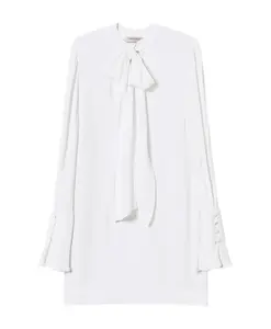 Белая элегантная блузка Twinset, белый