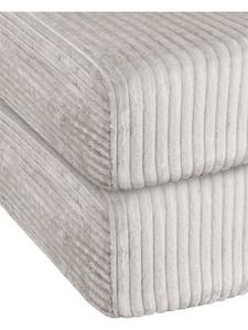 Aspero 2 простыни на резинке из полосатой фланели Parana цвета таупе