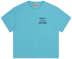 Футболка Gallery Dept. French Tee 'Light Teal', бирюзовый