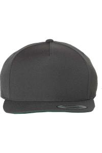 Кепка YP Classics из шерстяной смеси Snapback, темно-серый