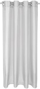 Штора Алессия непрозрачная с люверсами (4см), размеры: 140х175см, цвет: серый Arsvita