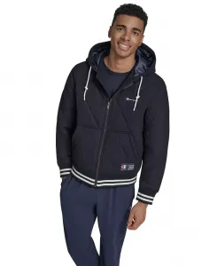 Мужская стеганая куртка из шерстяной смеси Champion, синий