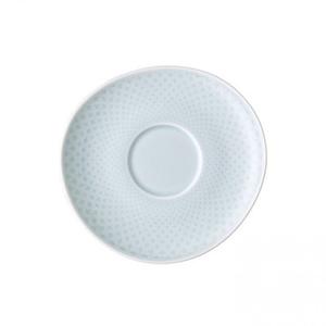 Junto Opal Green - Фарфоровое блюдце для эспрессо 11 см Rosenthal, зеленый