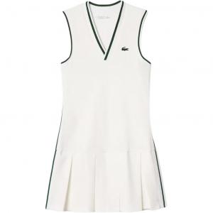 Ультрасухое теннисное платье LACOSTE, белый