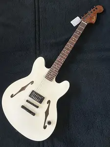 Fender Tom DeLonge Signature Starcaster - Сатиновый Олимпийский Белый, 6 фунтов 4,7 унции #ID24001835