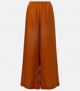 Широкие льняные брюки Select Eres, Ecorce