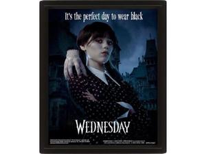 Международная пирамида Аддамс Уэнсдей в 3D-изображении в рамке Inna marka