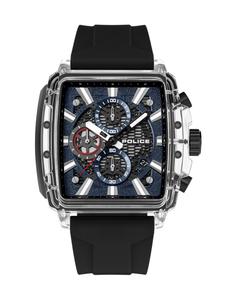 POLICE Часы Analog 'Clout' в черном цвете