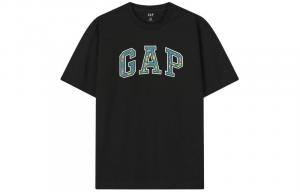 Футболка унисекс GAP, серо-белая