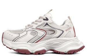 Женские кроссовки WENPU с амортизацией, дышащие, легкие, увеличивающие рост, низкие, массивные, синие