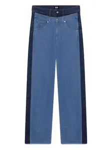 Брюки с разрезами Gcds, синий