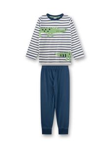 Sanetta Пижама 'Krokodil' в цвете Marine Blue