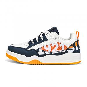 Нескользящие, износостойкие, легкие низкие скейтбордистские кроссовки унисекс Double Star 88, белый синий