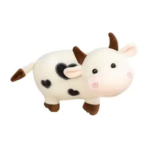Очаровательная корова плюшевая кукла высота 19см Bitter purchase