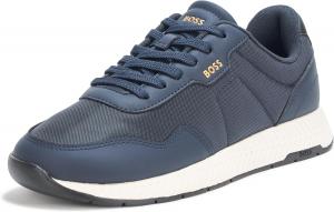 BOSS Мужские базовые кроссовки Low Profile, Clean Navy