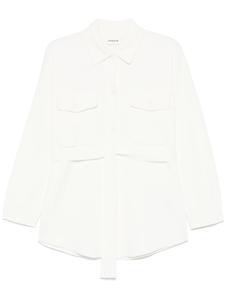 P.A.R.O.S.H. трикотажная рубашка, белый