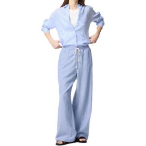 Женские повседневные брюки UNIQLO, синий