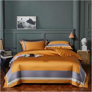 Generic Комплект постельного белья из хлопка и льна 1000TC Gold