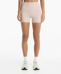 Шорты Comfortlux с высокой посадкой 10 см Oysho, бледный норковый