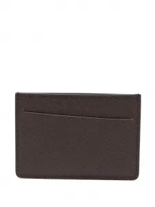 Держатель для карт с деталями стежков MAISON MARGIELA, коричневый