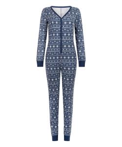 Пижама Hunkemöller, сапфировый