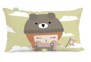 Наволочка Happy Friday Camping, текстиль - 50 х 1 х 30 см